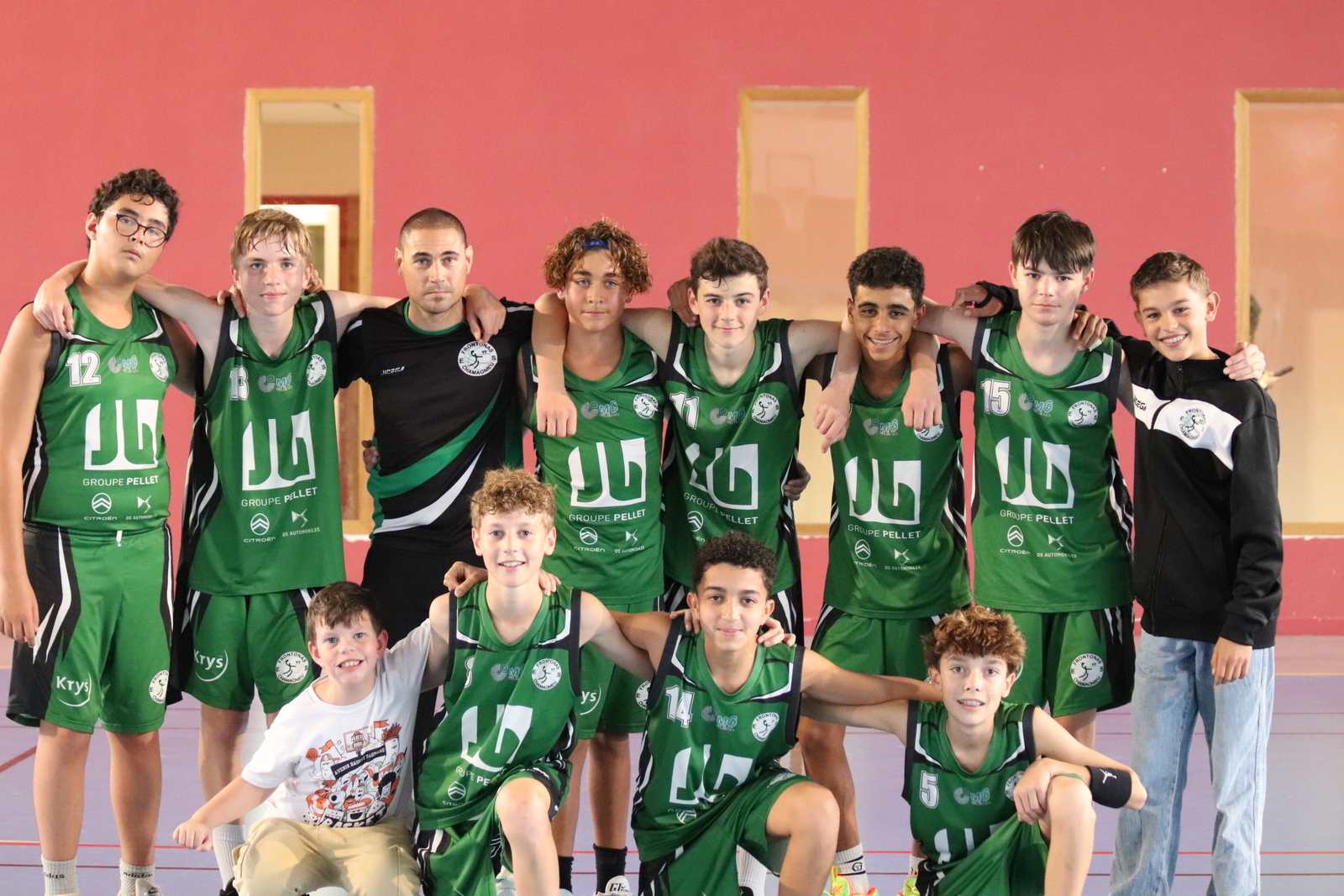 Match U15 M ESFC VS Basket club Marcilloles