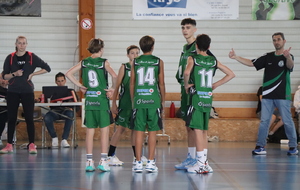 Match U15 M VS Union Basket les Avenières Aost